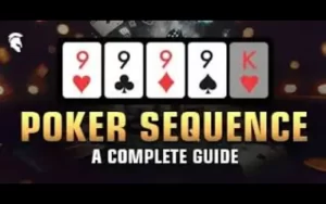 poker sequence featured